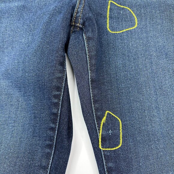 Everlane Women’s Blue The Curvy High-Rise Skinny Minimalist Jean W28/L27.25 - Picture 8 of 14